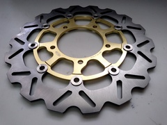 Передние тормозные диски ARASHI для Suzuki GSX-R 600/750 06-07, GSX-R 1000 05-08 / золотые