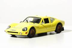 Melkus RS 1000 yellow 1:43 DeAgostini Kultowe Auta PRL-u #62