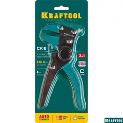 KRAFTOOL CK-6, 0.2 - 6 мм2, автоматический стриппер (22630)