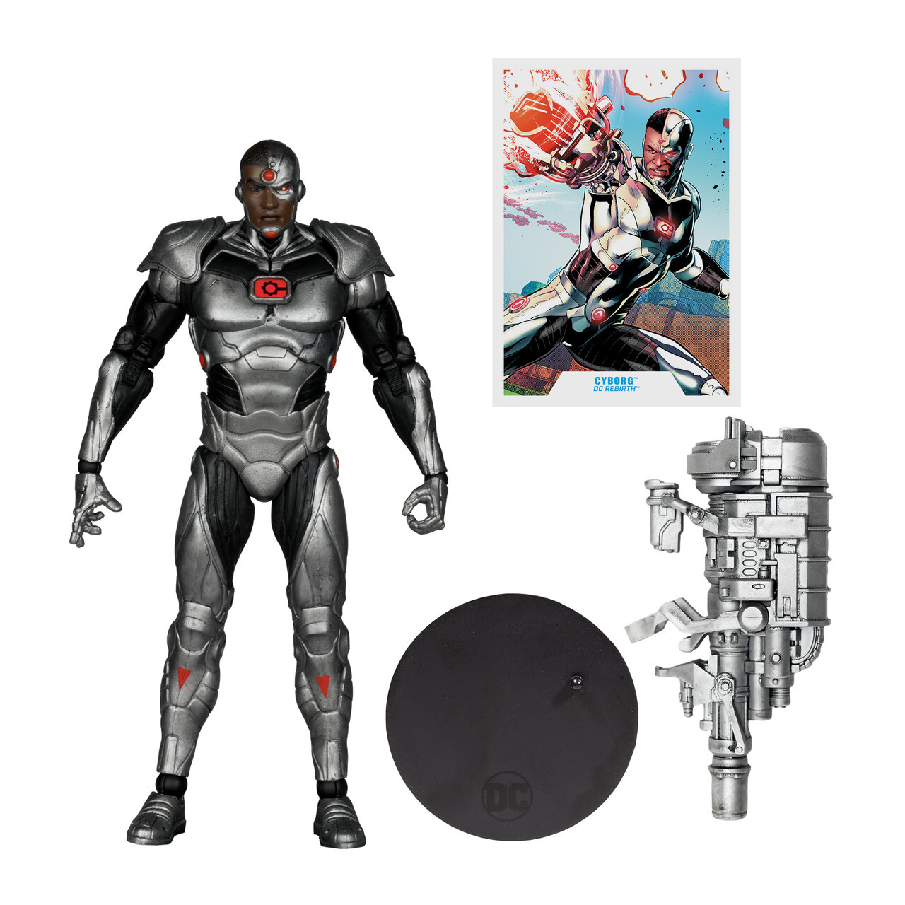 Cyborg action figure discount