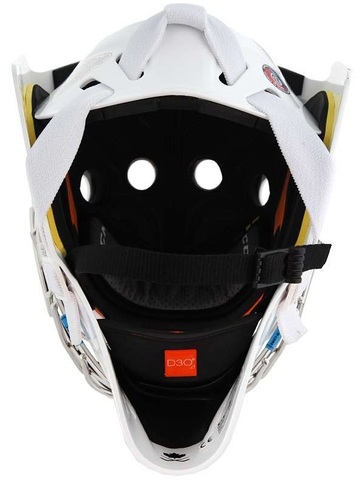 Шлем вратарский CCM AXIS 1.9 CCE SR L кошачий глаз белый