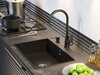 Paulmark Sauber D001-401 Встраиваемый дозатор для жидкого мыла, антрацит