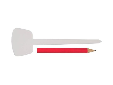 GRINDA 125 мм, 25 шт, с карандашом, Набор т-образных ярлыков (8-422371-H26)