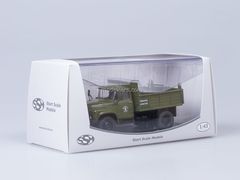 ZIL-MMZ-4502 tipper later grille metal body khaki Start Scale Models (SSM) 1:43