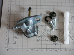 Кран топливный Honda XR250 R XR350R XR500 XR400R