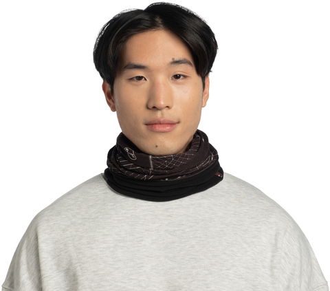 Картинка шарф-труба Buff Polar Itsim Black - 3