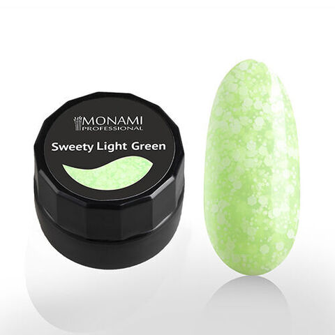 MONAMI Гель-лак Sweety Light Green, 5 г