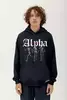 Худи Kultura oversize Alpha фуме