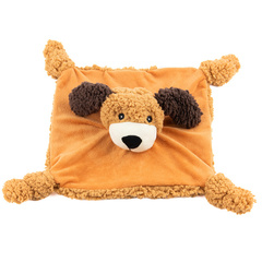 AROMADOG игрушка для собак Собачка-плед 30 см с пищалкой, рыжая