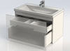 Aquanet 241747 Тумба Порто-70 цв.белый (241747)