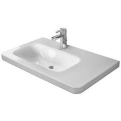 Duravit DuraStyle Раковина для мебели ассиметричная,без перелива,с 1 отв. под смес., раковина слева, 800x480мм, Цвет: Белый 2325800041 фото