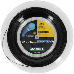 Струны теннисные Yonex Poly Tour Spin (200 m) - black