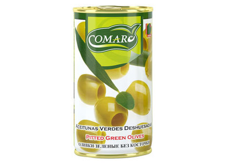 Оливки "Comaro" без косточек, 370мл
