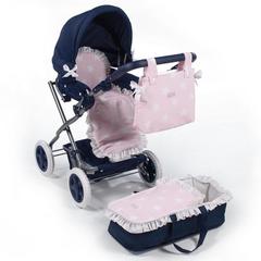 La Nina Коляска-трансформер для кукол 3в1 серия Карлота, 72 см. (60418)