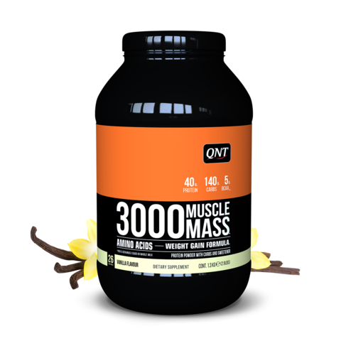 Гейнер 3000 MUSCLEMASS, QNT 1300гр