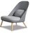 Кресло Wilma  серое