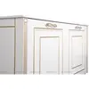 Aquanet 186114 Компл.2 - Тумба Паола 120 цв.белый/патина золото (186114)