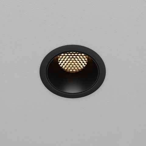 Встраиваемый светодиодный светильник Maytoni Dip DL115-10W-2.7K-B