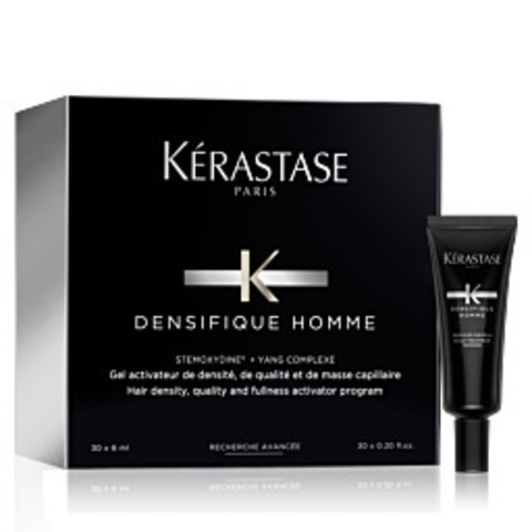 АКТИВАТОР ГУСТОТЫ И ПЛОТНОСТИ ВОЛОС ДЛЯ МУЖЧИН KERASTASE DENSIFIQUE HOMME 30 ампул