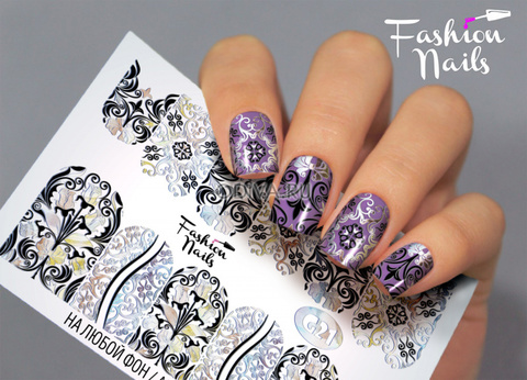 Слайдер-дизайн Fashion Nails Серия G № 21