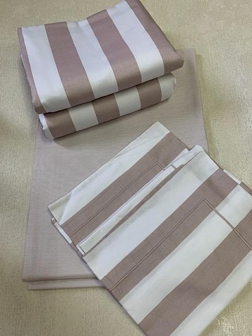 Постельное белье семейное Palombella Band розовое