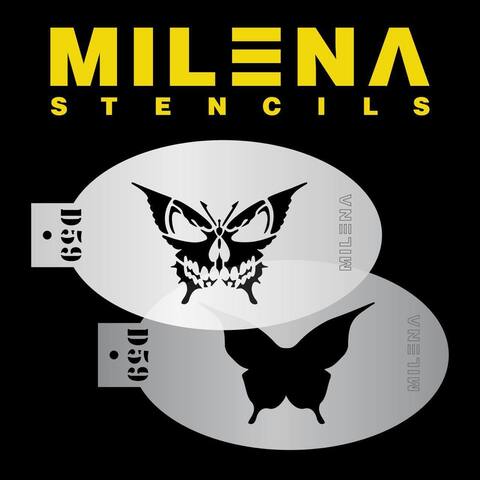 Трафарет Milena D59