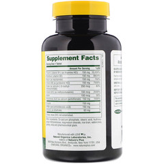 Nature's Plus, Mega B-150, сбалансированный комплекс витаминов B, 90 таблеток