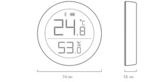Метеостанция ClearGrass Bluetooth Thermometer, белый