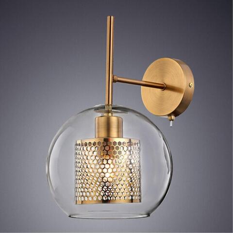 Настенный светильник Arte Lamp MANCHESTER A7620AP-1AB