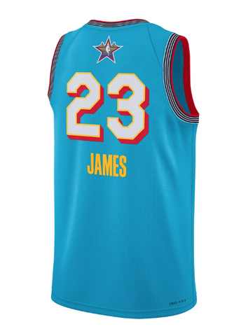 Баскетбольная майка Jordan Swingman NBA 'All-Star LeBron James 23' 