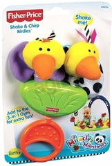 Fisher Price Погремушка-прорезыватель в ассортименте  (H9457/H9456)