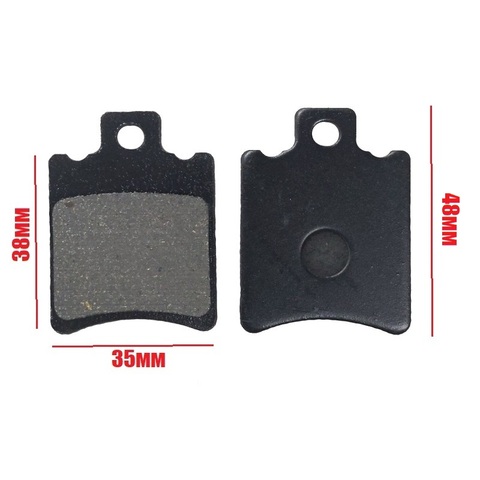 Колодки тормозные квадратные задние Kugoo