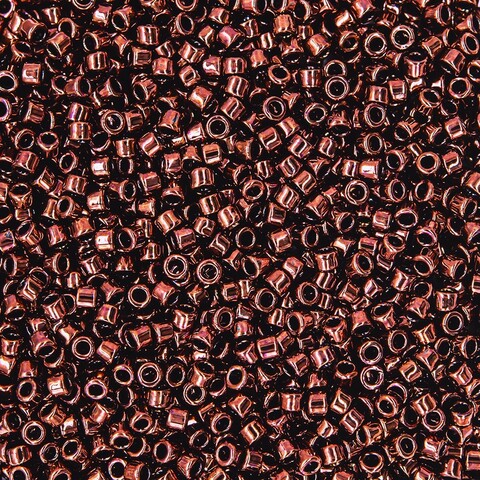 Японский бисер TOHO Treasure (№222), металлизированный, непрозрачный глянцевый