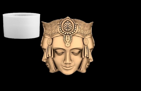 Силиконовый молд Трехликая богиня