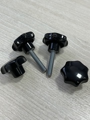 Ручки-цветочки для держателей пялец с лапками (2 пары)