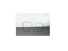 Aquatek KDI-0000057 KDI-0000057(BB) Панель смыва Хром глянец ободок хром (клавиши квадрат), 162*244 мм фото