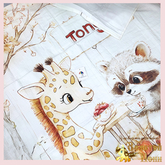 Плед-одеяло муслин детский (0+) 260313-DR4104