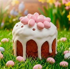 Яйца "Пасхальные" из глазури (розовые), 50 г