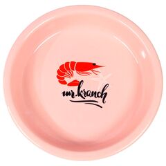 Mr.Kranch миска керамическая для кошек Креветочка розовая 200 мл
