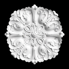 Силиконовый молд Розетка № 5-б (