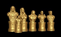 Силиконовый молд Шахматная фигура № 4