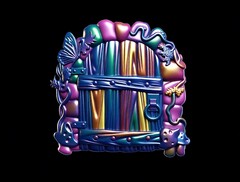 Силиконовый молд № 429 Дверь ( серия домики для гномов и фей)