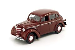 Moskvich-400 (Moszkvics) dark red 1:43 DeAgostini Kultowe Auta PRL-u #37