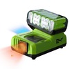 Ультрабыстрое зарядное устройство Greenworks G24C8, 24V, 8A (2958707) — фото 9