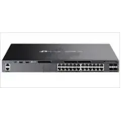 TP-Link SG6428X, Стекируемый управляемый коммутатор 3 го уровня Omada с 24 гигабитными портами и 4 портами SFP+