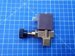 Клапан электромагнитный QUATTRO ELEMENTI ST-20B-21-40   QE-20G/35G с регулировкой  (243-943-014)