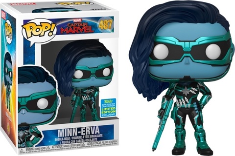 Фигурка Funko POP! Marvel. Captain Marvel: Minn-Erva (Funkon 2019 Exc) (487)