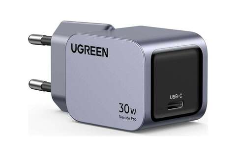 Зарядное устройство UGREEN Nexode Pro 30W PD GaN Tech Charger EU X703 (35006) серый