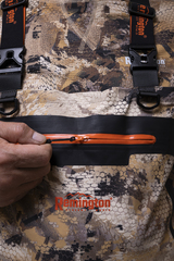 Демисезонные вейдерсы для охоты, рыбалки  Remington Rainstorm with boots Yellow Waterfowl Honeycombs на remingtonn.ru