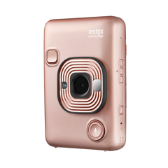 Фотоаппарат мгновенной печати Fujifilm Instax Mini LiPlay, Blush Gold (Розовый)